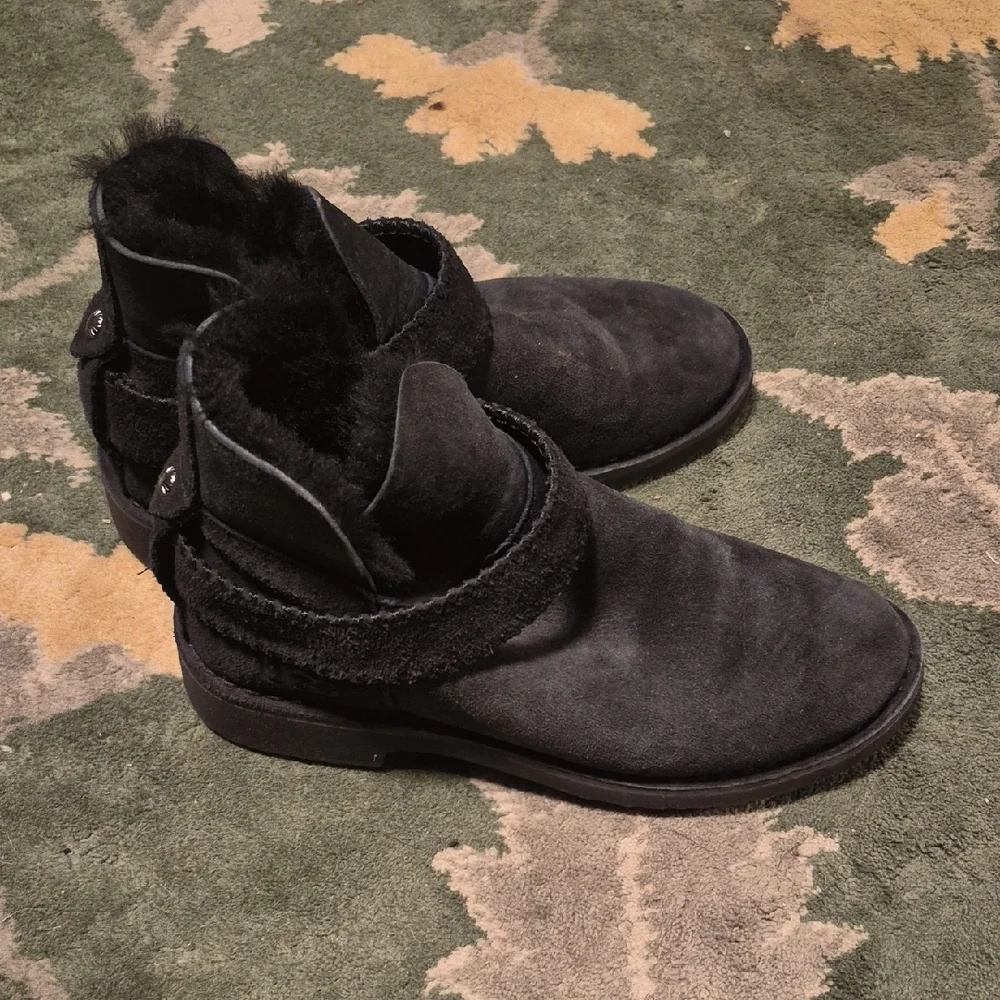 UGG Black Winter & Rain Boots